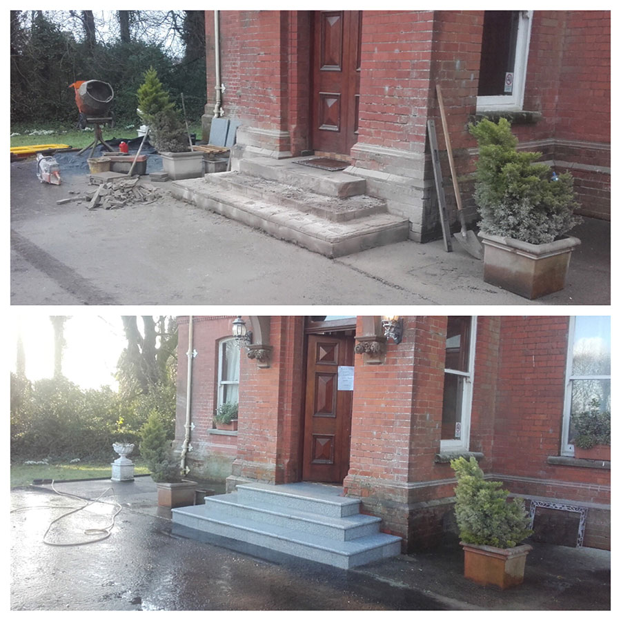 Steps and Ramps Paving Services - Professional Paving Contractors in Crossgar - Dornans Paving and Landscaping